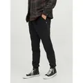 Jack & Jones Sweathose JPSTGORDON mit Kordelzug und Komfortbund unifarben, modisch, regular fit, Sweatware schwarz M