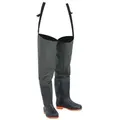 vidaXL Watstiefel Dunkelgrün Gr. 40