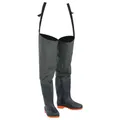 vidaXL Watstiefel Dunkelgrün Gr. 40