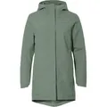 Vaude Damen Cyclist Padded II Mantel (Größe L, gruen)