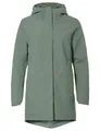 VAUDE Cyclist II gefütterter Parka für Damen – Gefütterter Wintermantel fürs Radfahren, wasserdichte & atmungsaktive Damen Winterjacke mit 2-Wege-Reißverschluss – ideal für den Winter