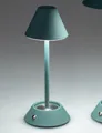 formano Tischleuchte Touch, LED, auf Fuß, Grün, Uni, H: 26cm