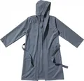 Cocoon Microfiber Bathrobe Ultralight with Hood anchor grey - Größe XXL