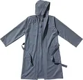 Cocoon Microfiber Bathrobe Ultralight with Hood, XXL, anchor grey