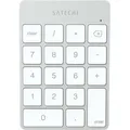 Satechi, Bluetooth Ziffernblock Aluminium extra flach kabellos, Silber - Silber