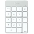 Satechi, Bluetooth Ziffernblock Aluminium extra flach kabellos, Silber