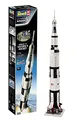 Revell Saturn V Modellbausatz I Maßstab 1:96 I 183 Teile I Nachbau der historischen Saturn V I Die bedeutendste Reise der Menschheit I inkl. Startplattform I Geschenkset inkl Farben und Kleber