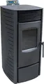 Nemaxx P9 Pelletofen Pelletkaminofen 11kW Kaminofen Heizofen Pellet Ofen Kamin Pelletheizung Heizgerät Kaminheizung Pellets -schwarz- WiFi-Ready