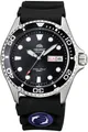 Orient Ray II Herren Automatik Uhr WR 200MT In Gummi Edelstahl Gehäuse