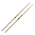 PROMARK TXR5AW Raw Hickory 5A Wood ❘ Classic Forward Hickory 5A ❘ Oval Wood Tip