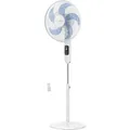 Rowenta VU5450 Turbo Silence Standventilator Weiß/Schwarz (32 Watt)
