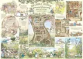 Kopfsteinpflaster Hill 1000 Teile Puzzle Brambly Hedge Feder Story Poster Inkl.