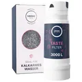 GROHE Blue, Aktivkohlefilter Taste, 3000l Kapazität (für Regionen mit Wasserhärte <9° dKH, Dreiphasenfilter reduziert geschmacksstörende Stoffe wie Chlor, für Blue Home, Professional, Pure), 40547001
