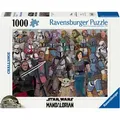 Ravensburger Puzzle Challenge, Star Wars Mandalorian, 1000 Puzzleteile, Made in Germany bunt