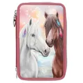 Miss Melody - Triple Pencil Case Led - Rust-Colored Toy NEU