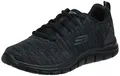 Skechers Herren Track-Front Runner 232298 BBK Sneaker, Black Knit/Black Trim, 43 EU
