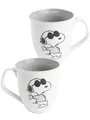 United Labels® Tasse The Peanuts Snoopy Kaffeetasse Becher Kaffeebecher Keramik 280 ml, Keramik