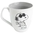 Tasse Becher aus Keramik United, Peanuts (Snoopy mit Brille)