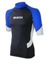Mares Herren Rash Guard Trilastic 412552, Kurzarm, Neoprenanzug, Blau, Größe x-small