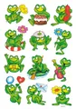 HERMA 5601 10x Sticker DECOR Frösche
