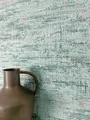 Newroom Vliestapete, Grün Tapete Modern Used-Look - Mustertapete Loft Tapete Blau Rosegold Industrial Beton Metallic für Schlafzimmer Wohnzimmer Küche, Bakary Green Blue