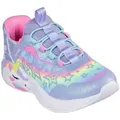 Skechers UNICORN DREAMS LIGHTS Slip-On Sneaker Glitzer,-Blinkschuh zum Schlupfen, Größenschablone zum Download lila 33 EU