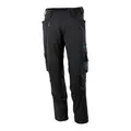 Mascot Hose mit Knietaschen, Stretchstoff Hose Größe 82C66, schwarz