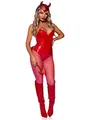 LEG AVENUE Women's A2913 00322 Costume Headwear, Rot, One Size
