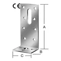 VORMANN Winkelverbinder 90 x 35 x 40mm mit CE? Ja Stahl sendverz.