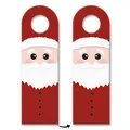 Weihnachtsmann Türhänger Weihnachten Nikolaus Advent Geschenke Kamin Schornstein