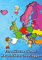 Europäische Länder, Hauptstädte und Flaggen malen und lernen: Europa Malbuch für Kinder, Geografie für Kinder von 4 bis 9 Jahren.