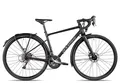 Axess Gravelbike CREED EQ, 16 Gang, Kettenschaltung, leichte Carbongabel schwarz/grau