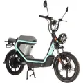 E-Mofaroller SAXXX "Prima E", blau (türkis, grau), Elektromotorroller, 45 km/h, B:68cm H:103cm L:172cm