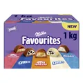 Milka Favourites - gefüllte Schokoladen Bites 1 kg "Officebox"