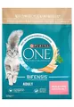 Purina ONE Adult 1+ reich an Lachs - 2,8 kg (€ 8,63/kg) Trockenfutter für Katzen
