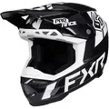 FXR 6D ATR-3Y Carbon Jugend Motocross Helm, rot, Größe L