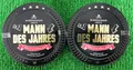 (60,81€/kg) 2x Niederegger Mann des Jahres Heldentaler No1 Marzipan Versand 0€