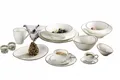 Ritzenhoff & Breker Kombiservice Cosmo (30-tlg), 6 Personen, Porzellan, grau
