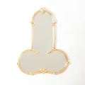 Spiegel SELETTI, Liberty Man, Gold / Messing, Glas, Design - 56 - 72