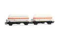 Electrotren HE6072 RENFE, 2er-Packung Gaskesselwagen Bauart PR, „Butano S.A.“ orange-weiß, ep. IV Güterwagenpakete