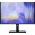 LENOVO ThinkVision T24d-30, 24" 24", 5ms (GtG), 1920x1200, 100Hz, IPS, non-glare, 300cd/m2, 1x DP 1.2, 1x HDMI  1.4, 1x VGA, 1x USB-B 3.0 (up), 4x USB-A 3.0 (down), 3.5mm Audio, 2x 2W Speaker,  höhenverstellbar (155mm), Pivot, drehbar (+/-45Grad), neigbar (+23.5/-5Grad)