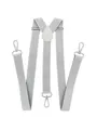 axy Hosenträger Herren Hosenträger 3 robusten Karabiner Verschluss 2,5 cm breit Y-Form verstellbar und elastisch 120cm Lang