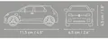 COBI Renault 5 E-Tech, Konstruktionsspielzeug, (Maßstab 1:35)