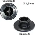Messerverschluss für Ritter Allesschneider E 311 / E 26 / Scalea 7 / Serano 7, SERANO 9 aus Kunststoff Ø 4,5 cm / Multischneider / Ersatzteil