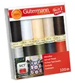 Gütermann creativ Nähfaden-Set mit 10 Spulen Allesnäher 100 m in Basisfarben