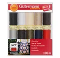 Gütermann Gütermann Nähfaden-Set Allesnäher 10x100m Col.1 Nähgarn