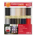 Gütermann Creativ 10 Spulen Allesnäher 100 m Erdtöne (2,08 EUR/100 m)