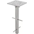 Doppler Bodenanker für alle Doppler Pendel- und Ampelschirme,silber,