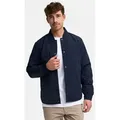Indicode Sommerjacke Herren INHulck Übergangsjacke Steppjacke mit moderner Rautenstruktur blau M (46)