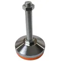 Maschinenfuß Stahl Ø80x140mm M16